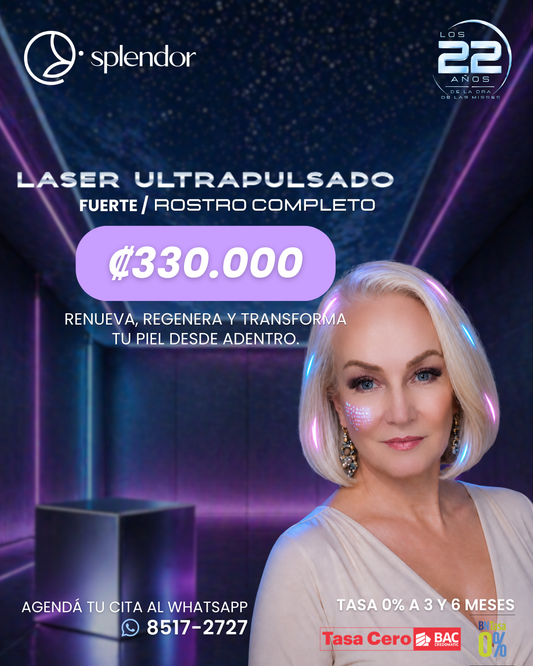 Láser Ultrapulsado (Fuerte/Rostro completo)