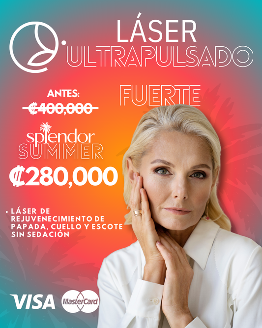 Láser ultrapulsado Fuerte