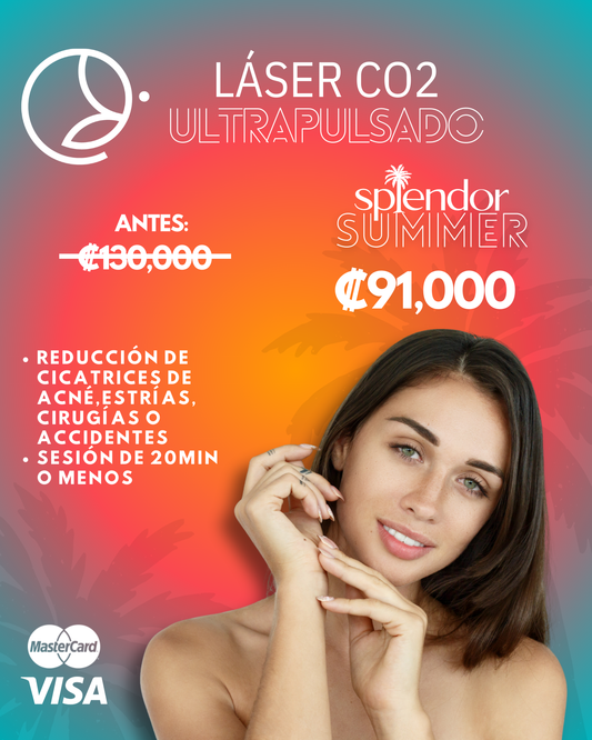 Láser CO₂ Ultrapulsado Reducción de Cicatrices