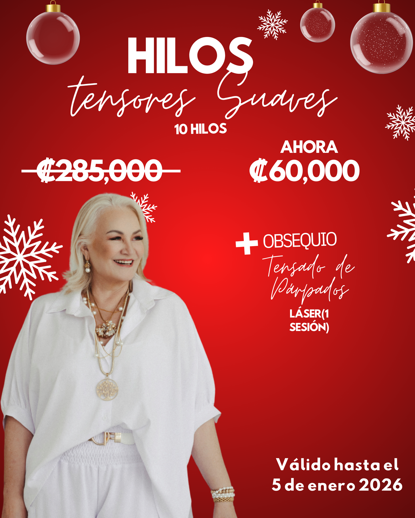 Oportunidad Hilos Tensores suaves